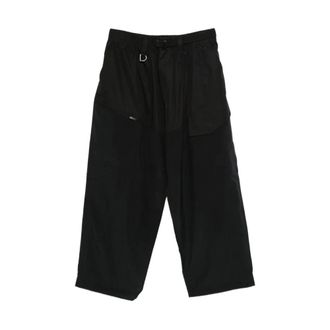 Yohji Yamamoto Hombre, Pantalones, Negro, Talla: L