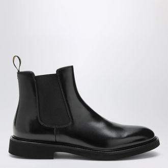 Doucal's Stivaletto nero in pelle liscia