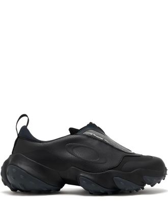 Oakley Edge Elite zip-up sneakers - men - Polyurethane/Polyester/Polyester/Polyethylene vinyl acetate (PEVA)/Rubber - 8.5 - Black