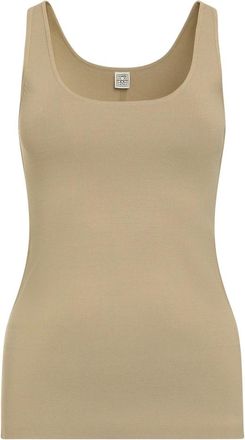 Toteme Mujer, Camisetas, Beige, Talla: M