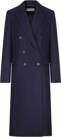 Dries Van Noten Dries Van Noten jas met dubbele rij knopen