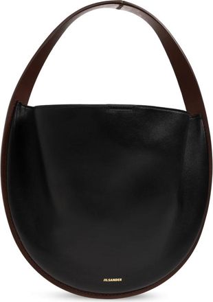 Jil Sander Pivot Handtas - Dames - Handtassen - Zwart - ONE Size - Leer - Tassen