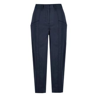 Bomboogie Pantalones Cargo de Corte Globof - Trousers - Mujer - Azul - XS