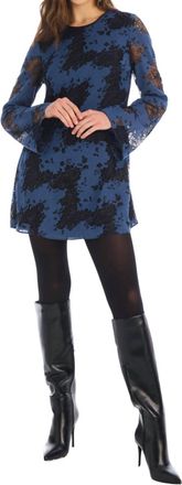 Allison New York Melody Mini Dress In Blue/black