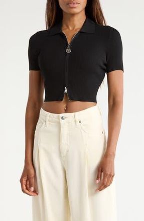 BOSS Sholer Knit Top in Black at Nordstrom Rack, Size X-Small