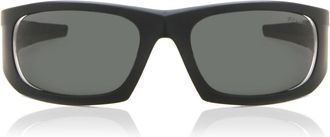 Prada PS02YS 1BO06F Mens Sunglasses Black Size 59