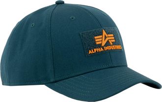 Alpha Industries Trucker Cap ALPHA INDUSTRIES Cap VLC II, Herren, Gr. onesize, gr&uuml;n (force gr&uuml;n), Baumwolle, Caps Trucker Cap