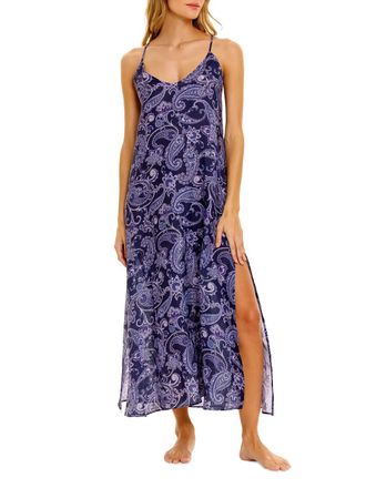 The Lazy Poet Frida Syrus Dress In Blue