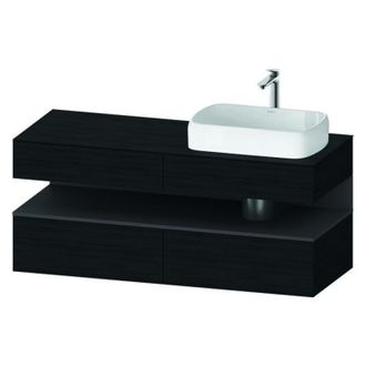 Duravit Qatego Consola Mueble Bajo Lavabo, 2 Extensiones, 2 - Duravit