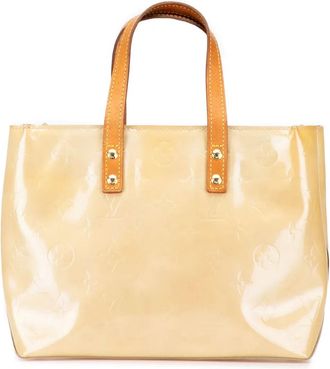 Louis Vuitton Borsa a mano Reade PM in pelle Vernis con monogramma 2001 - Marrone