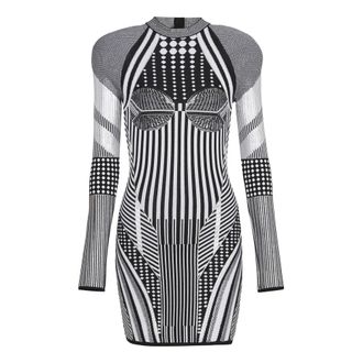 Balmain Mujer, Vestidos, Negro, Talla: 2XS