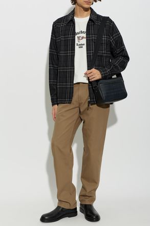 Burberry Wool Shirt Ollie, Mens, Grey