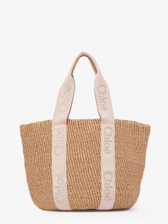 Chlo&eacute; Borsa a spalla Woody in rafia - CHLOE - gender_Woman
