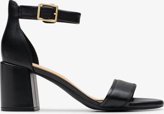 Clarks Ezoria Mae Black Leather
