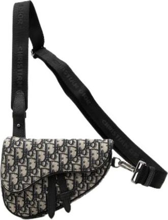 Dior Pre-owned Borsa a tracolla in tela - - Pre-owned - Donna - Blu - ONE SIZE