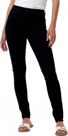 7 For All Mankind Ankle Skinny Sculpting Jean In Blue/black
