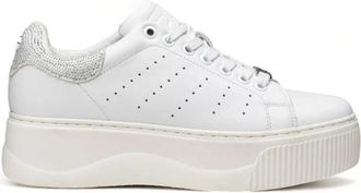Cult Perry 3162 Sneakers - Dames - Sneakers - Wit - 39 EU - Leer - Schoenen