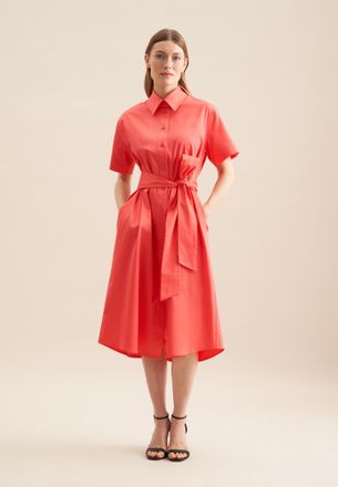 Seidensticker Sommerkleid SEIDENSTICKER Schwarze Rose, Damen, Gr. XS(34), Normalgr&ouml;ssen, rosa (rosa, pink), 97% Baumwolle, 3% Elasthan, unifarben, regular fit, Klei