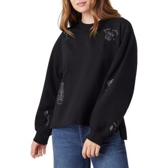 Scotch & Soda Graphic Sweatshirt in Black at Nordstrom Rack, Size X-Small
