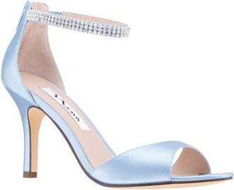 Nina Volanda Ankle Strap Sandal in Sky Blue at Nordstrom, Size 10