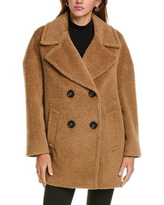 Cinzia Rocca Medium Wool & Alpaca-Blend Coat