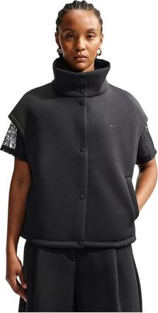 Nike Pregame Fleece Vest - Dames - Sport - Zwart - Maat: L Fleece