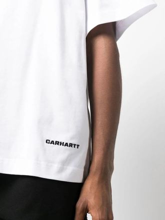 Carhartt Work in Progress Short Sleeves Script Organic Cotton T-Shirt