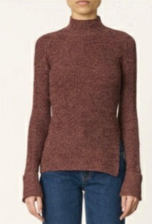 Vanessa Bruno Farida Sweater In Aubergine