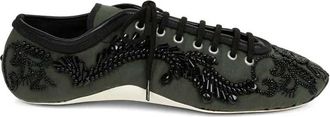 Dries Van Noten geborduurde sneakers