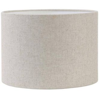 Light & Living Pantalla de lámpara - Livigno - gris - textil - - Light&living