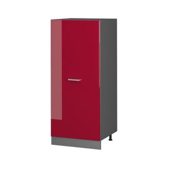 Vicco Mobile cucina dispensa R-Line, Rosso bordeaux lucido, 60 cm