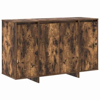 Berkfield Home Smoked Oak Sideboard Smoked Oak Engineered Wood 120 x 41 x 75 cm in Brown
