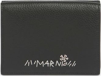Marni Portafoglio tri-fold - Nero