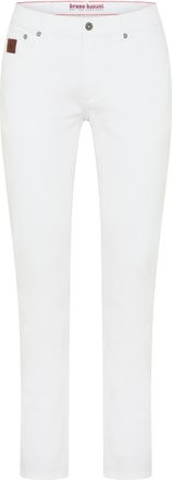 Bruno Banani Straight-Jeans BRUNO BANANI Hutch, Herren, Gr. 30, L&auml;nge 34, wei&szlig;, Denim/Jeans, Obermaterial: 98% Baumwolle, 2% Elasthan, unifarben, normal lang, Jean