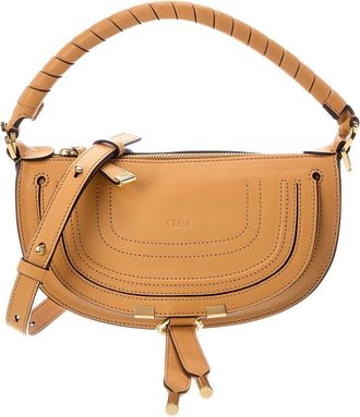 Chlo&eacute; Marcie Mini Leather Shoulder Bag
