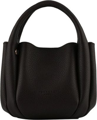 Pourchet Citrouille Small Bag - Dames - Tassen - Bruin - Maat: ONE Size Leer