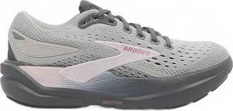 Brooks Womens Ghost Max 3 Running Shoes In Harbor Mist/poppy Seed/pink
