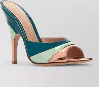 Gianvito Rossi leather marea mules