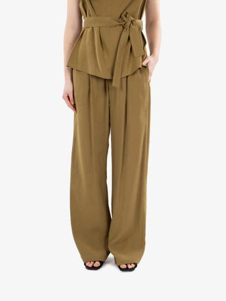 Alysi Pantaloni palazzo olio