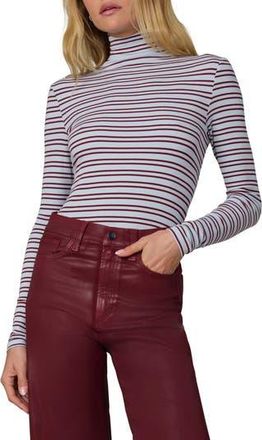 Joe's The Tony Stripe Turtleneck Top in Sky/syrah Stripe at Nordstrom Rack, Size X-Large