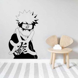OEM Pegatinas De Pared Estilo Anime Manga Japon&eacute;s De Naruto - Decoraci&oacute;n Para El Hogar Crezuo