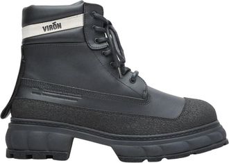 Viron Boots - Heren - Veterlaarzen - Zwart - 46 EU - Schoenen