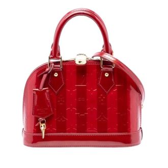 Louis Vuitton Pre-owned Handbags, female, Red, Size: ONE SIZE Pre-owned Alma BB