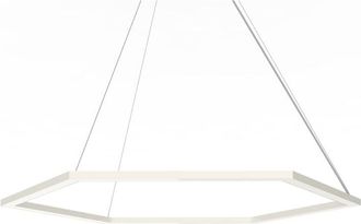 Lumicom Esagono L&aacute;mpara De Techo &Oslash;90 Monocolor Brillo