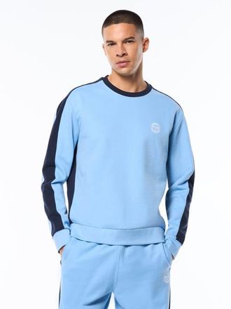 Sergio Tacchini Volo Crewneck in Della Robbia Blue at Nordstrom, Size Xxx-Large