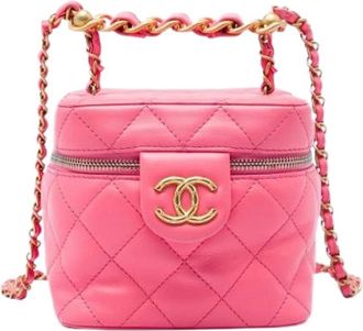 Chanel Pre-owned Vanity Bag - - Pre-owned - Donna - Rosa - ONE SIZE