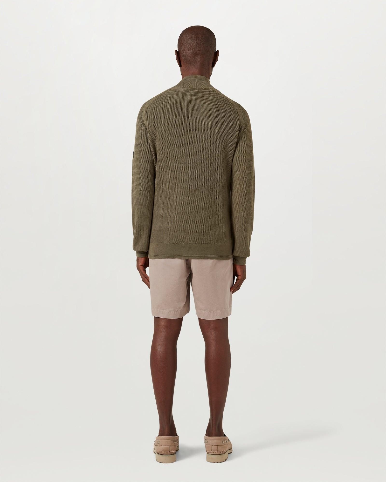 Belstaff Belstaff Guide Quarter Zip Jumper Mens Organic Cotton