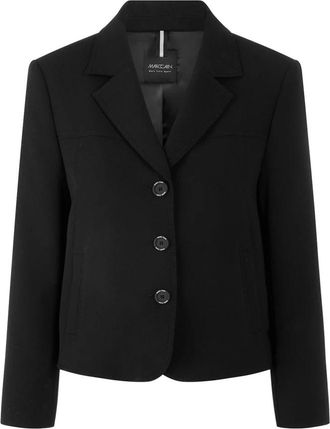 Marc Cain Sporty Blazer - Dames - Blazers - Zwart - XL - Jassen