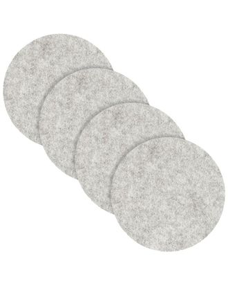 Fortessa Set Of 4 Loft Round Felt Placemats