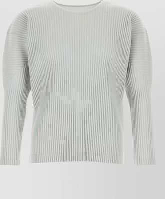 Homme Pliss&eacute; Issey Miyake pleated t-shirt